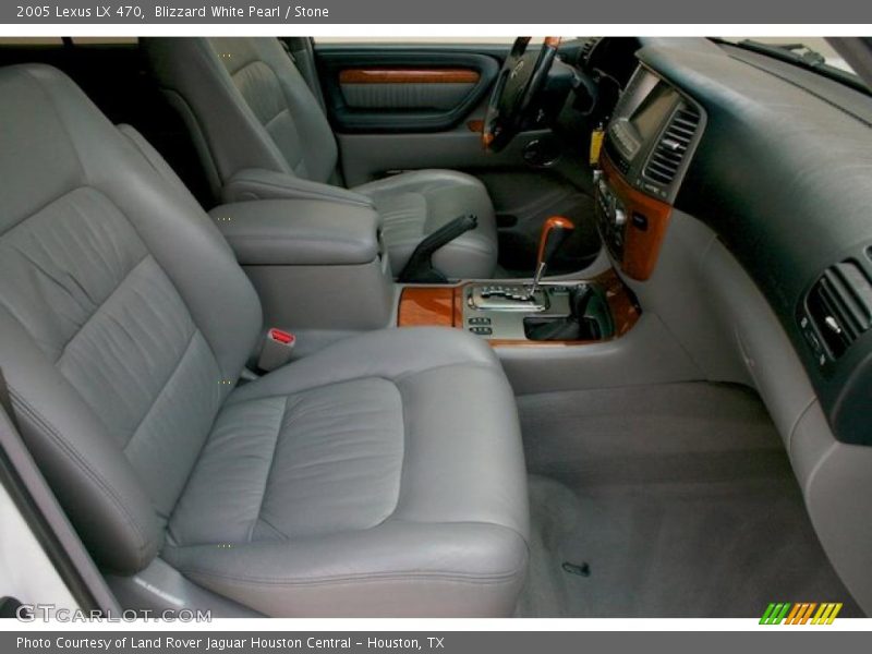 Blizzard White Pearl / Stone 2005 Lexus LX 470