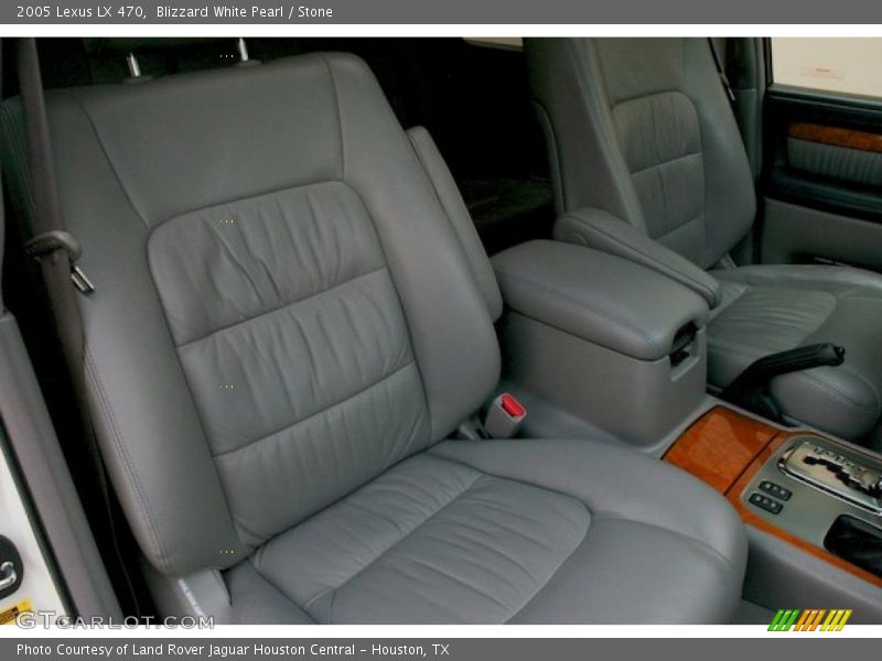 Blizzard White Pearl / Stone 2005 Lexus LX 470