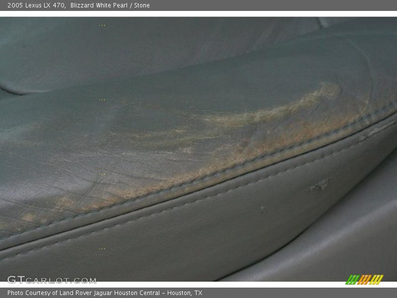 Blizzard White Pearl / Stone 2005 Lexus LX 470