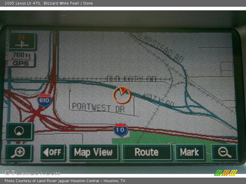 Blizzard White Pearl / Stone 2005 Lexus LX 470