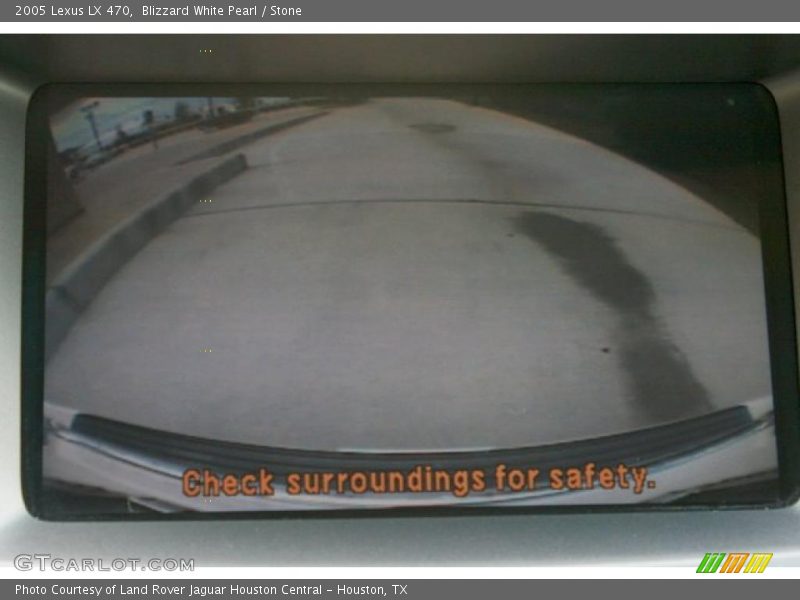 Blizzard White Pearl / Stone 2005 Lexus LX 470