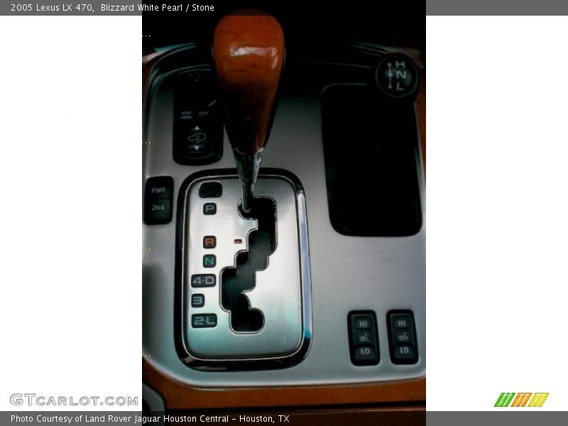 Blizzard White Pearl / Stone 2005 Lexus LX 470