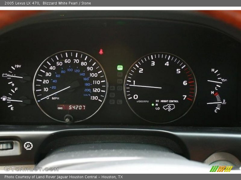 Blizzard White Pearl / Stone 2005 Lexus LX 470