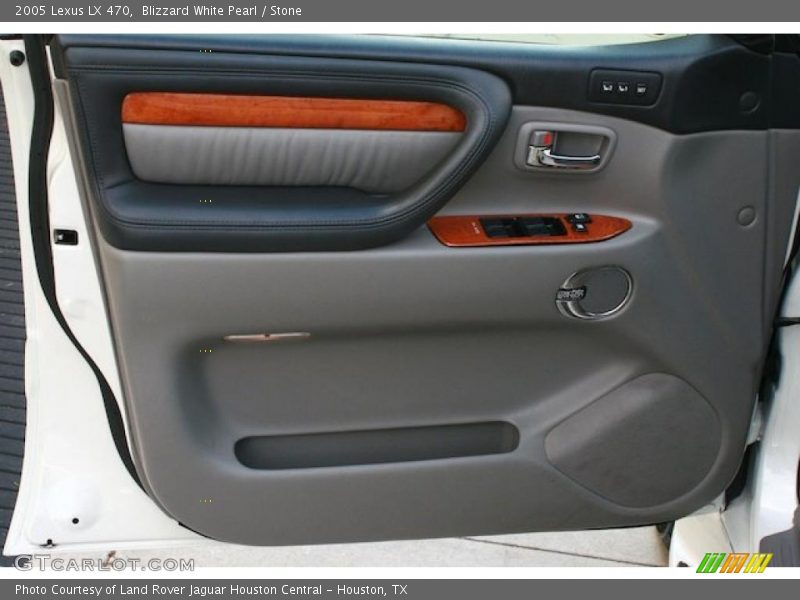 Blizzard White Pearl / Stone 2005 Lexus LX 470