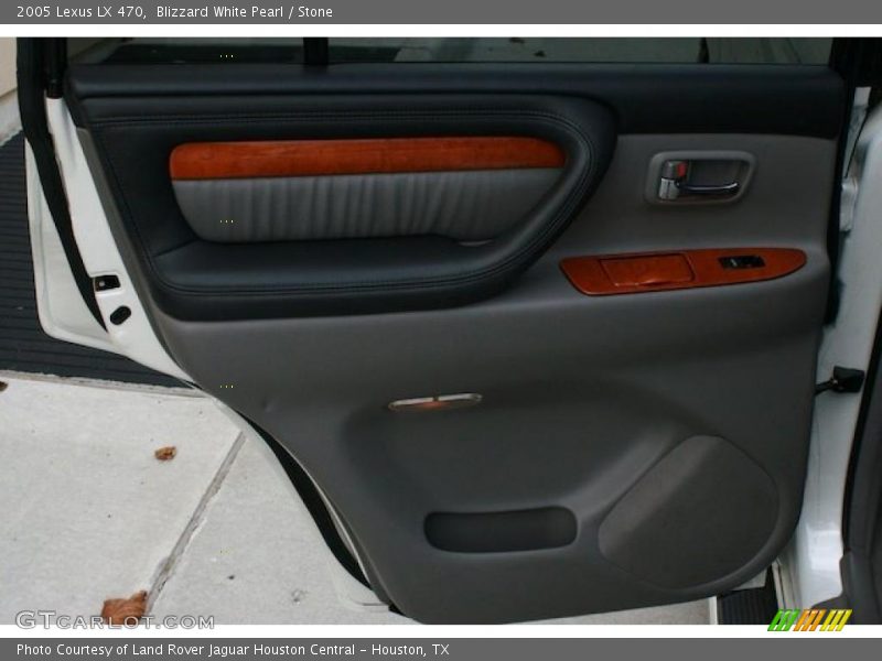 Blizzard White Pearl / Stone 2005 Lexus LX 470