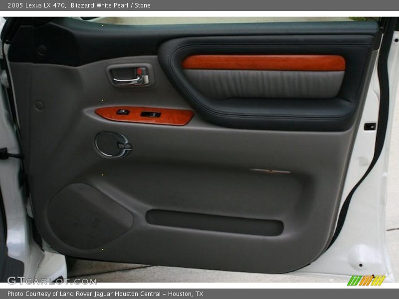 Blizzard White Pearl / Stone 2005 Lexus LX 470