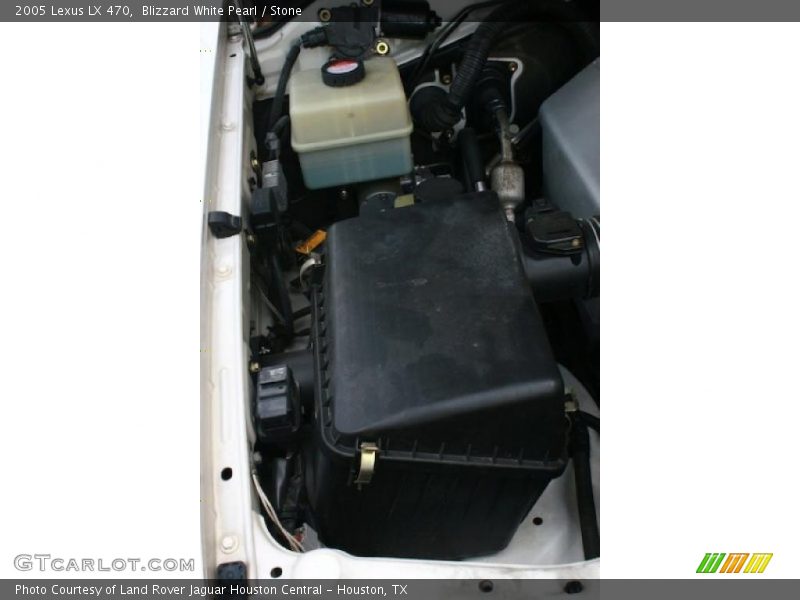 Blizzard White Pearl / Stone 2005 Lexus LX 470