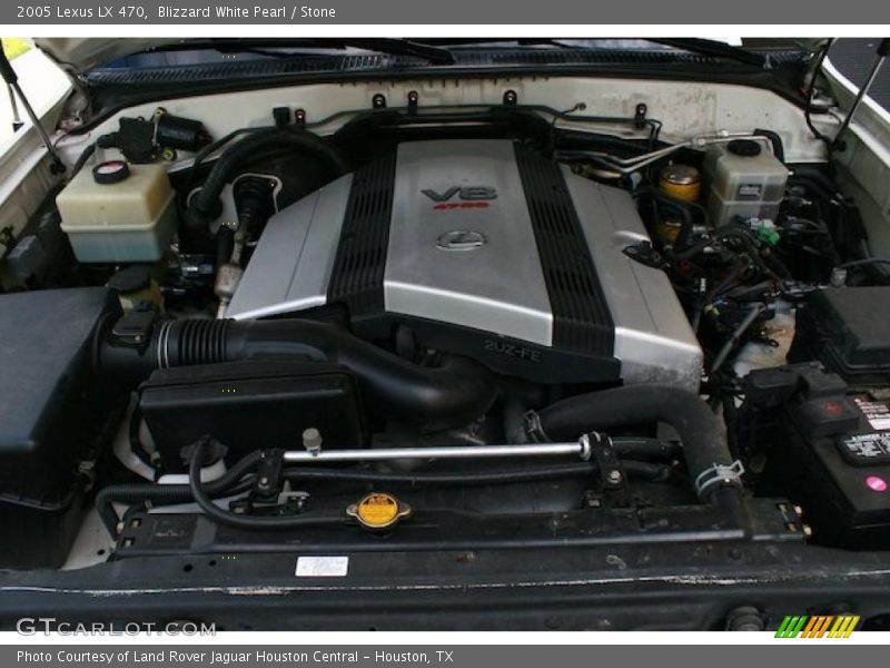 Blizzard White Pearl / Stone 2005 Lexus LX 470
