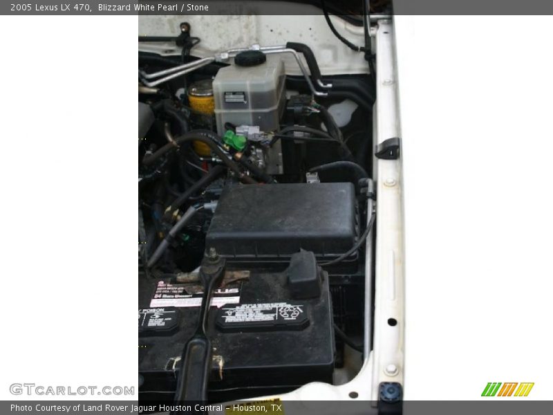 Blizzard White Pearl / Stone 2005 Lexus LX 470