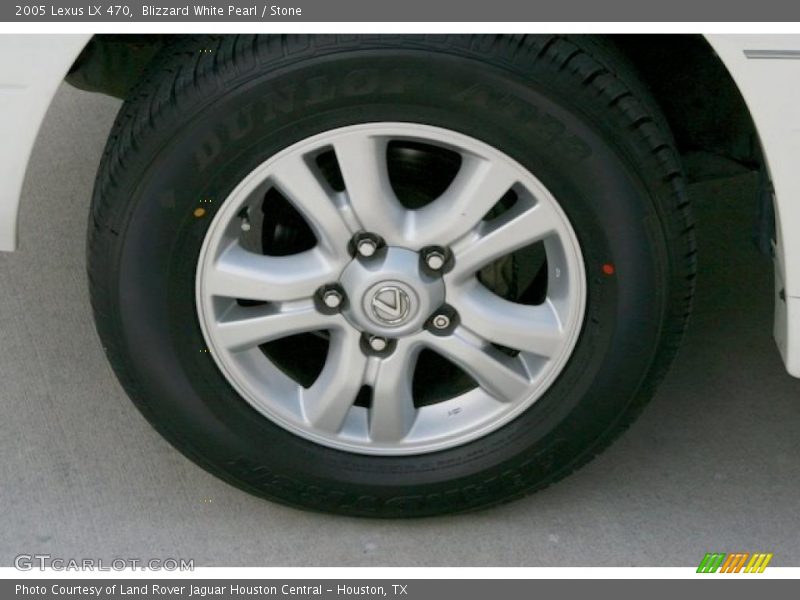 Blizzard White Pearl / Stone 2005 Lexus LX 470