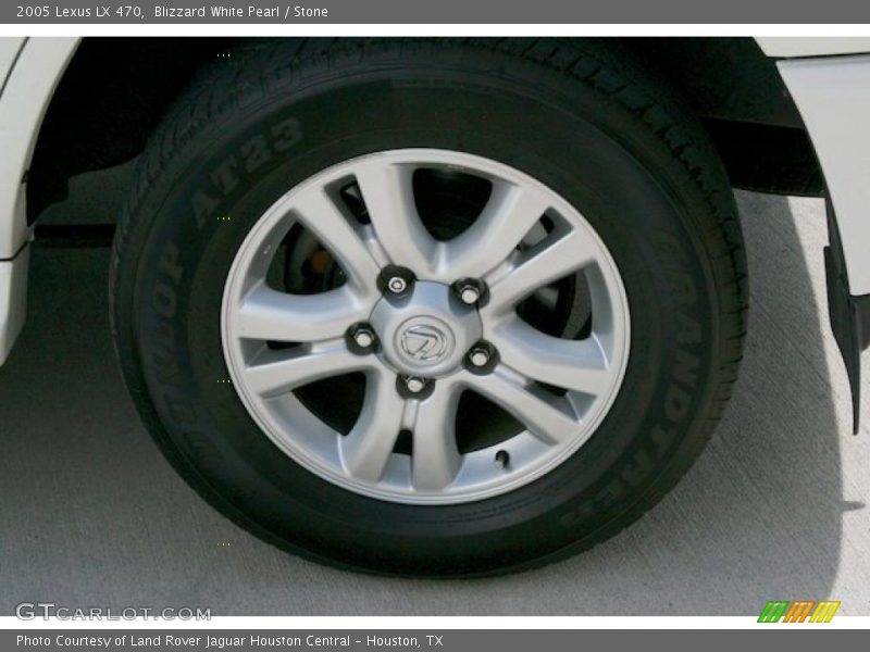 Blizzard White Pearl / Stone 2005 Lexus LX 470