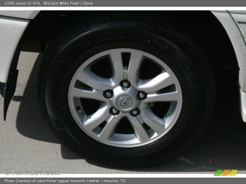Blizzard White Pearl / Stone 2005 Lexus LX 470