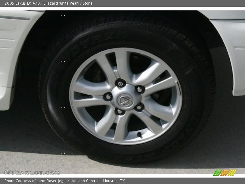 Blizzard White Pearl / Stone 2005 Lexus LX 470