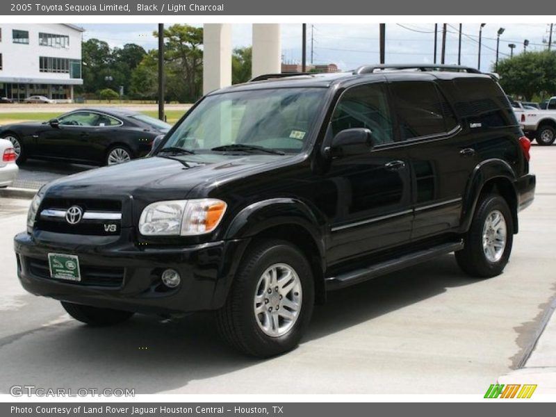 Black / Light Charcoal 2005 Toyota Sequoia Limited