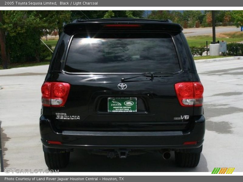 Black / Light Charcoal 2005 Toyota Sequoia Limited