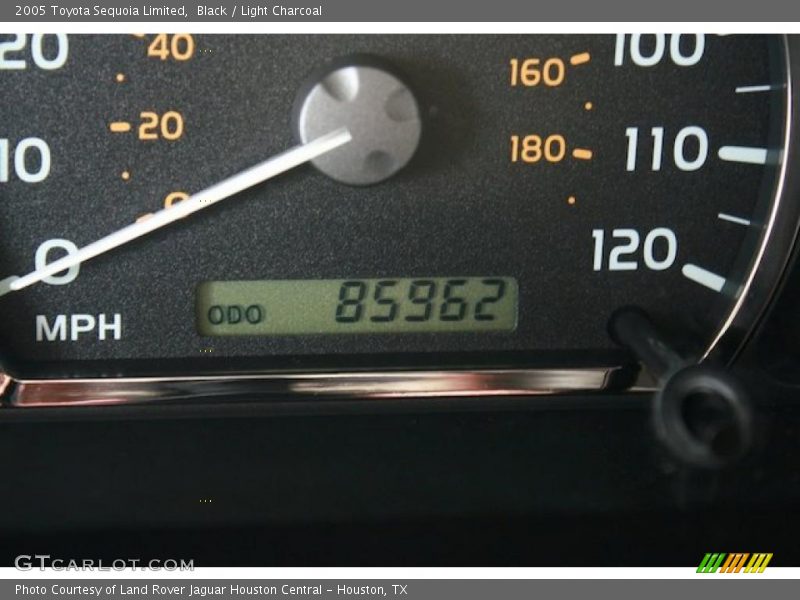 Black / Light Charcoal 2005 Toyota Sequoia Limited