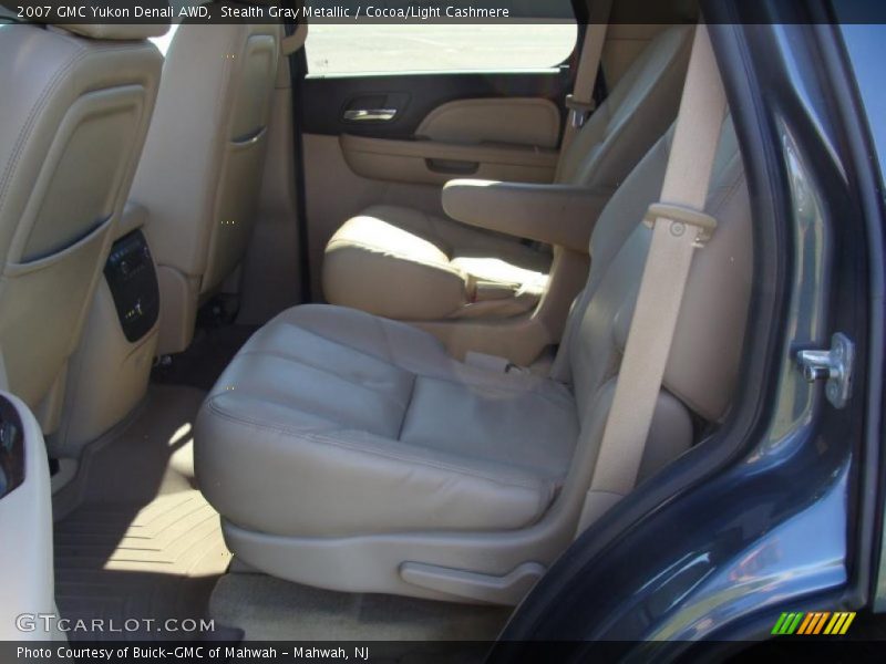 Stealth Gray Metallic / Cocoa/Light Cashmere 2007 GMC Yukon Denali AWD