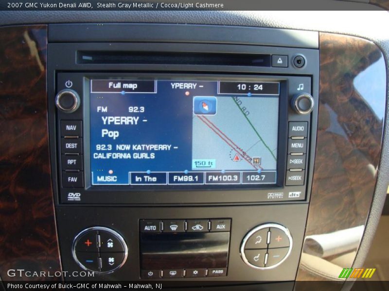Stealth Gray Metallic / Cocoa/Light Cashmere 2007 GMC Yukon Denali AWD