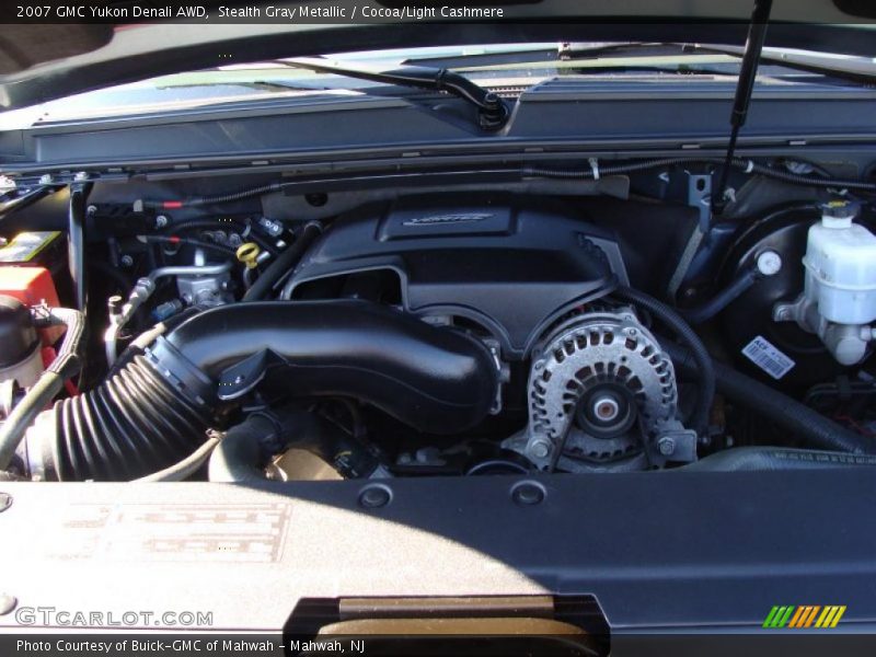 Stealth Gray Metallic / Cocoa/Light Cashmere 2007 GMC Yukon Denali AWD