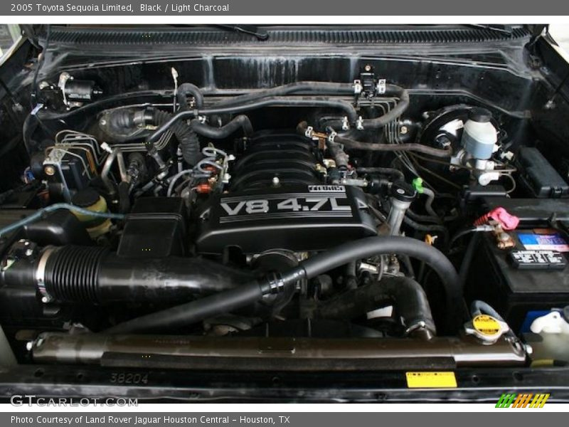 Black / Light Charcoal 2005 Toyota Sequoia Limited