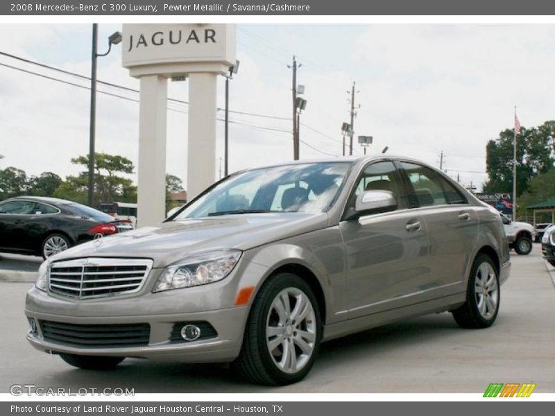 Pewter Metallic / Savanna/Cashmere 2008 Mercedes-Benz C 300 Luxury