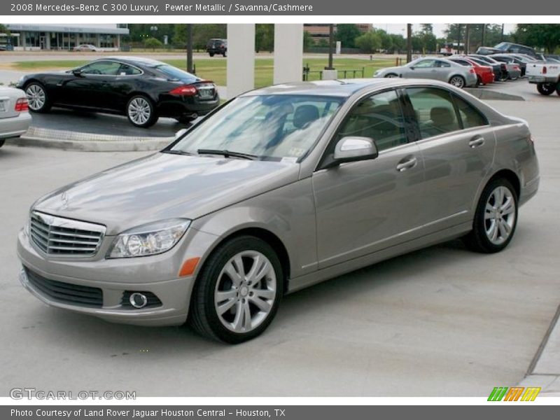 Pewter Metallic / Savanna/Cashmere 2008 Mercedes-Benz C 300 Luxury