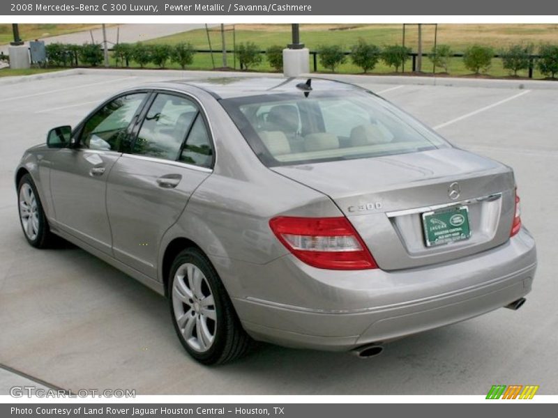 Pewter Metallic / Savanna/Cashmere 2008 Mercedes-Benz C 300 Luxury