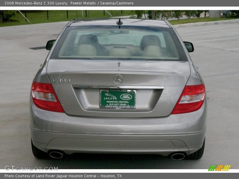 Pewter Metallic / Savanna/Cashmere 2008 Mercedes-Benz C 300 Luxury