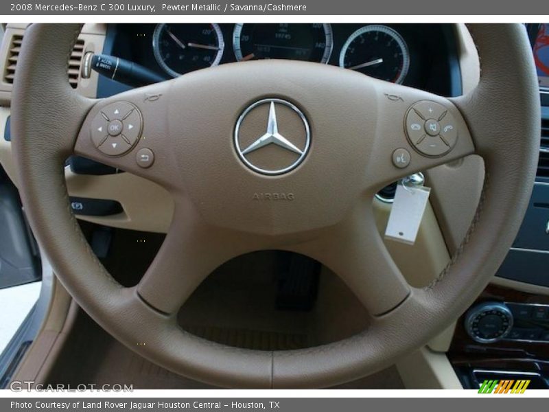 Pewter Metallic / Savanna/Cashmere 2008 Mercedes-Benz C 300 Luxury