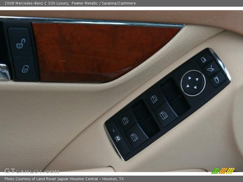 Pewter Metallic / Savanna/Cashmere 2008 Mercedes-Benz C 300 Luxury