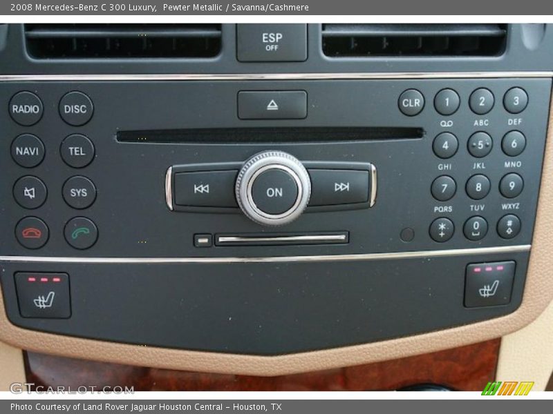 Pewter Metallic / Savanna/Cashmere 2008 Mercedes-Benz C 300 Luxury