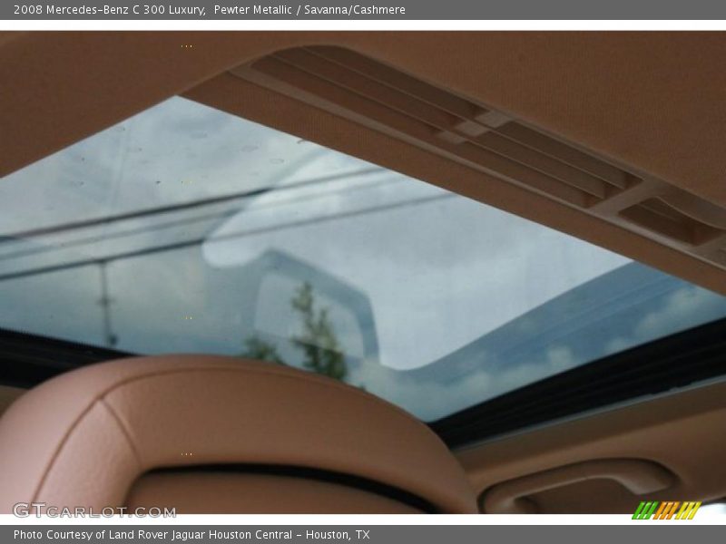 Pewter Metallic / Savanna/Cashmere 2008 Mercedes-Benz C 300 Luxury