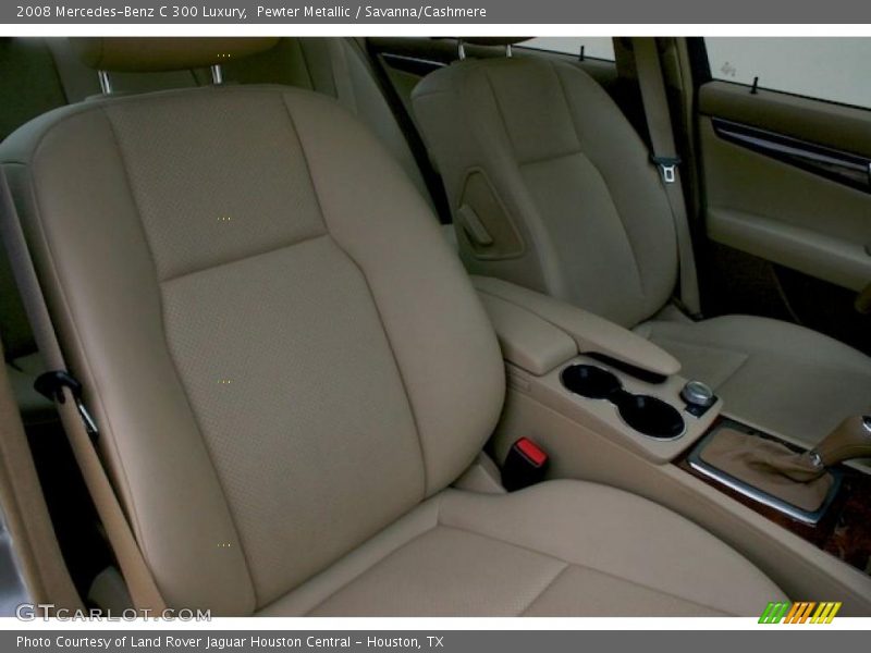 Pewter Metallic / Savanna/Cashmere 2008 Mercedes-Benz C 300 Luxury