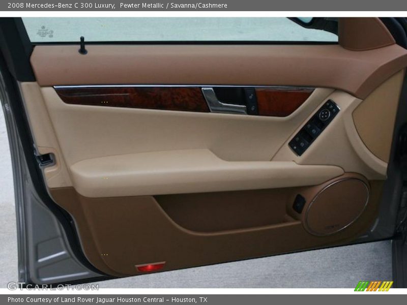 Pewter Metallic / Savanna/Cashmere 2008 Mercedes-Benz C 300 Luxury