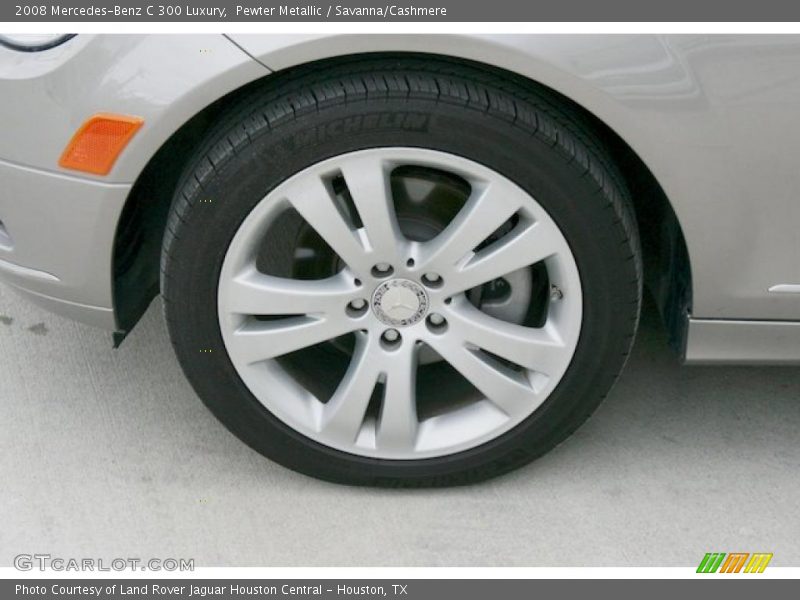 Pewter Metallic / Savanna/Cashmere 2008 Mercedes-Benz C 300 Luxury