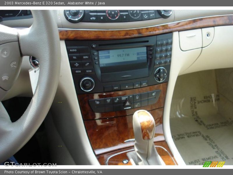 Alabaster White / Java 2003 Mercedes-Benz E 320 Sedan