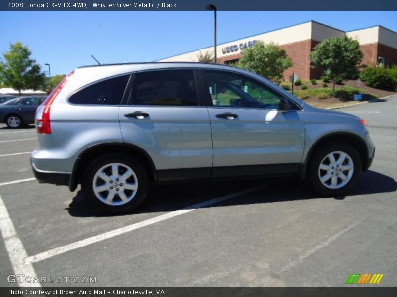 Whistler Silver Metallic / Black 2008 Honda CR-V EX 4WD