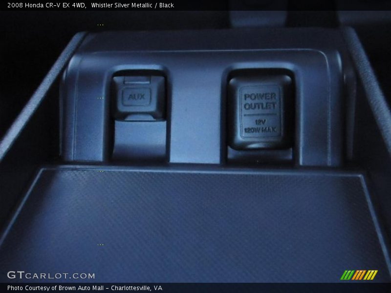Whistler Silver Metallic / Black 2008 Honda CR-V EX 4WD