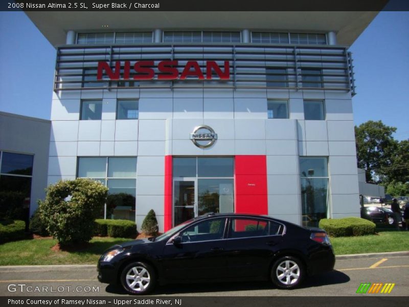 Super Black / Charcoal 2008 Nissan Altima 2.5 SL