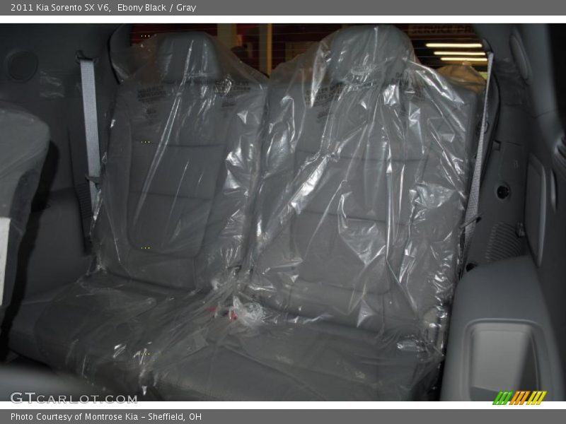 Ebony Black / Gray 2011 Kia Sorento SX V6