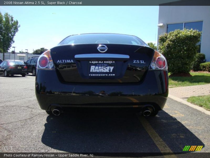 Super Black / Charcoal 2008 Nissan Altima 2.5 SL