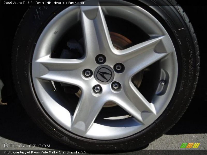 Desert Mist Metallic / Parchment 2006 Acura TL 3.2