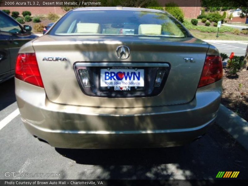 Desert Mist Metallic / Parchment 2006 Acura TL 3.2