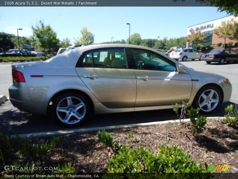 Desert Mist Metallic / Parchment 2006 Acura TL 3.2