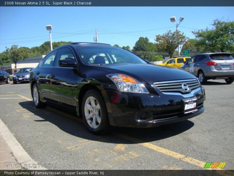 Super Black / Charcoal 2008 Nissan Altima 2.5 SL