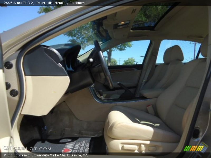 Desert Mist Metallic / Parchment 2006 Acura TL 3.2