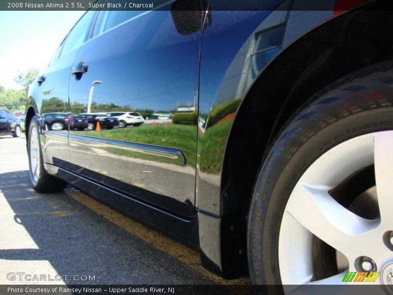 Super Black / Charcoal 2008 Nissan Altima 2.5 SL