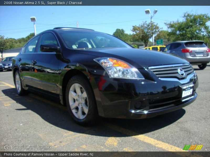 Super Black / Charcoal 2008 Nissan Altima 2.5 SL