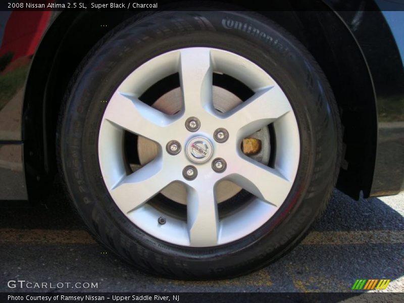 Super Black / Charcoal 2008 Nissan Altima 2.5 SL