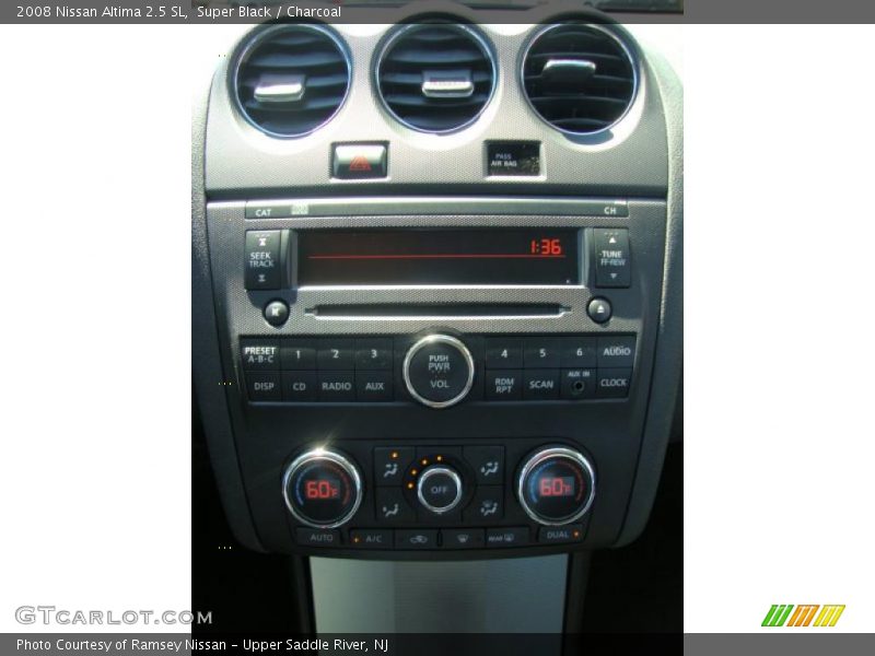 Super Black / Charcoal 2008 Nissan Altima 2.5 SL